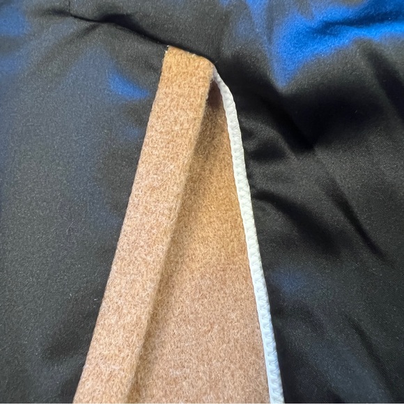 Club Monaco Slim Tailored Wool Trench Coat Women Size M Camel Single Breasted - Picture 16 of 16